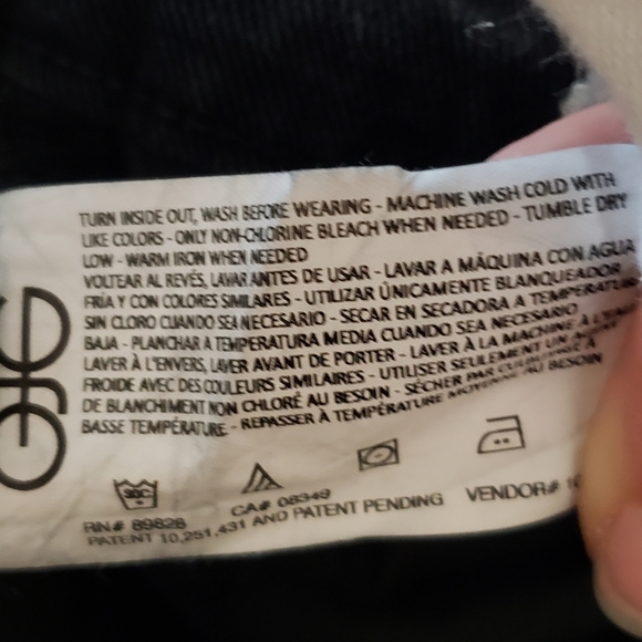 Sam Edelman Women's Black Button-Fly Jeans Size 27 - Picture 9 of 10